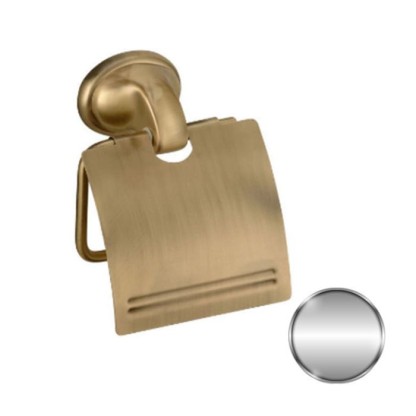 Daniel Revival Acc.B. Держатель туалетной бумаги с крышкой, подвесной, цвет: хром