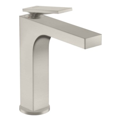 Axor Citterio Смеситель для раковины 160, на 1 отв., с донным клапаном, цвет: сталь