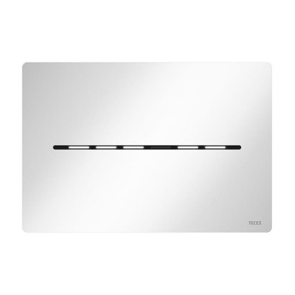 TECEsolid Металическая панель смыва для унитаза TECEsolid с бесконтактной активацией, батарея 12 В, белый глянцевый