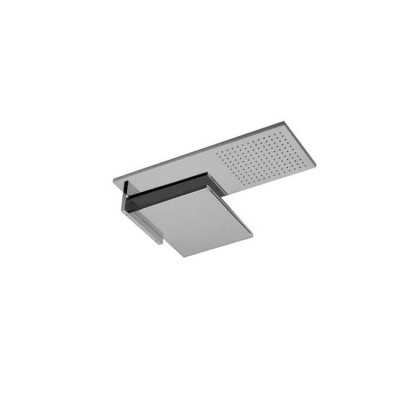 Fantini Milano Двойной верхний душ, матовая сталь