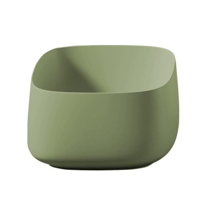 Artceram COGNAC Раковина 43x43 см, без отв., настольная Quadro, цвет: salvia