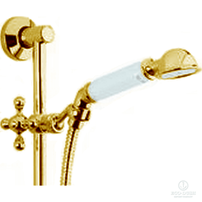 CISAL Arcana Toscana Душевая стойка с ручным душем, цвет: золото/белый