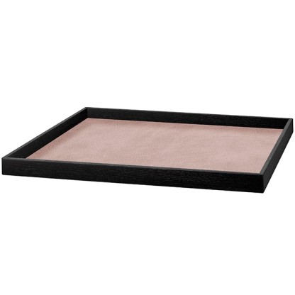 ADJ Поднос Mondo, 40x40xH3 см., цвет: устричный/пепельная роза