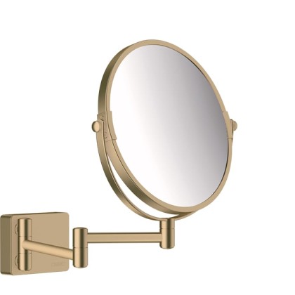 Hansgrohe AddStoris Косметическое зеркало, цвет: шлифованная бронза