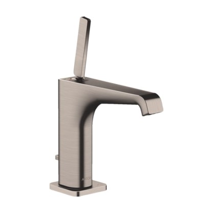 Axor Citterio E Смеситель для раковины 125, на 1 отв., с донным клапаном, цвет: сталь