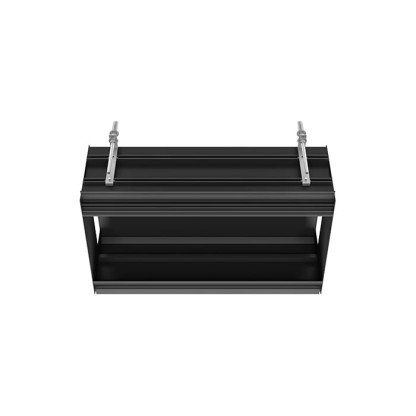 Gessi Binario Профиль линейный 670 мм, для 3 модулей, установка Shift-Fix, цвет: Black XL