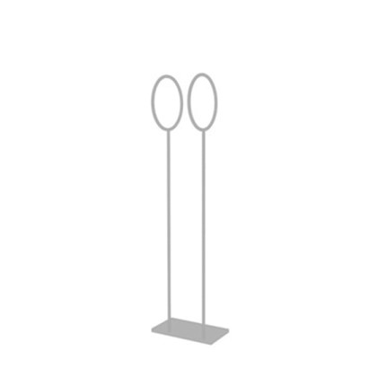 Bertocci Moon Полотенцедержатель 83см, напольный, цвет: белый