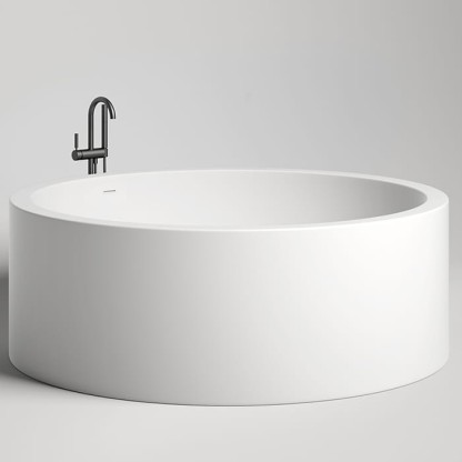 Salini Isola Ванна отдельностоящая 200x200x71 cм со встроенным сливом-переливом, каркасом, цвет: белый глянцевый