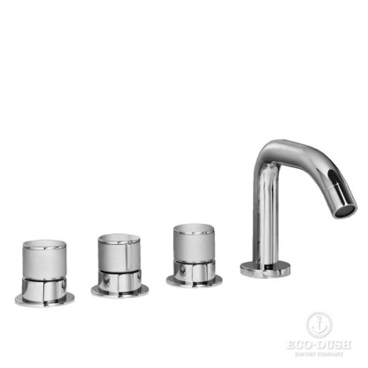 Stella Bamboo Смеситель на борт ванны на 4 отверстия 3256TR, цвет: хром