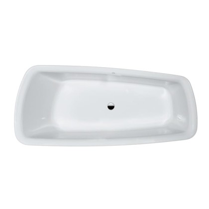 Laufen Palomba Ванна 180x80x45.5см, встраиваемая, ассиметричная, без слив-перелива, борт 8см, материал: акрил, цвет: белый
