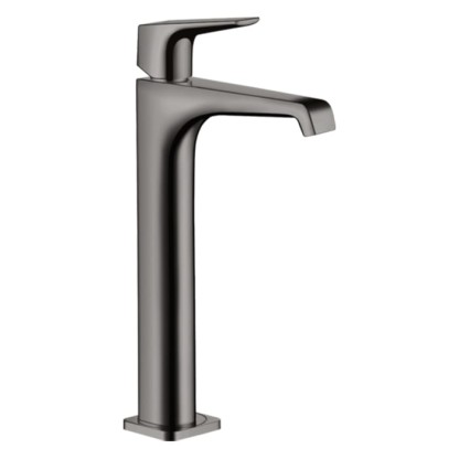Axor Citterio E Смеситель для раковины 250, на 1 отв., высокий, с донным клапаном, цвет: полированный черный хром