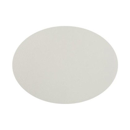 ADJ Овальный плейсмат, 47,5x35 см., цвет: белый/панна котта