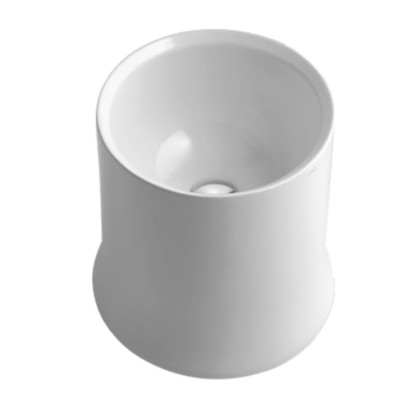 Simas Sharp Раковина 42х42х44см., накладная, без отв., цвет: белый