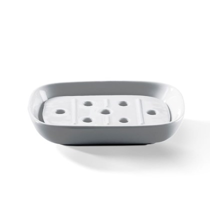 Decor Walther DW 504 Мыльница настольная, фарфор, цвет: белый