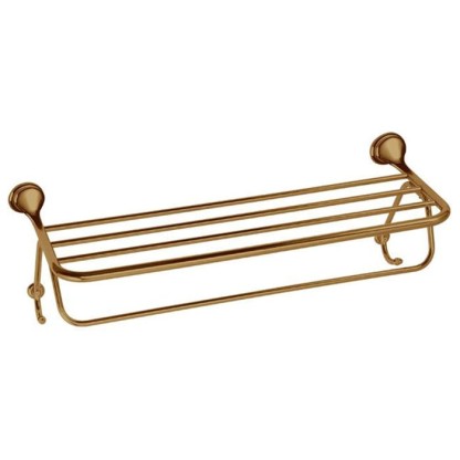 Daniel Revival Acc.B. Полотенцедержатель-полка с двумя крючками 65см., подвесной, бронза
