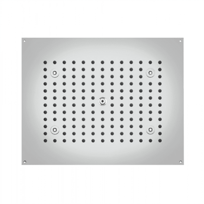BOSSINI DREAM-RECTANGULAR Верхний душ 470 x 370 мм с 4 LED (белый), блок питания/управления, цвет: хром