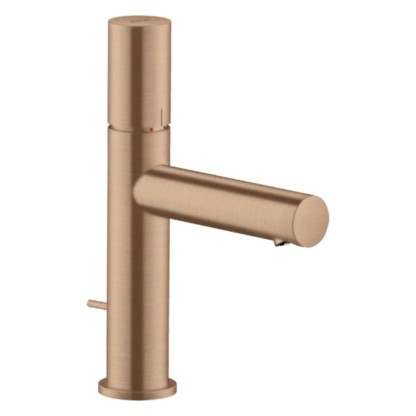 Axor Uno Смеситель для раковины 110, Zero, на 1 отв., с донным клапаном, цвет: шлифованное красное золото