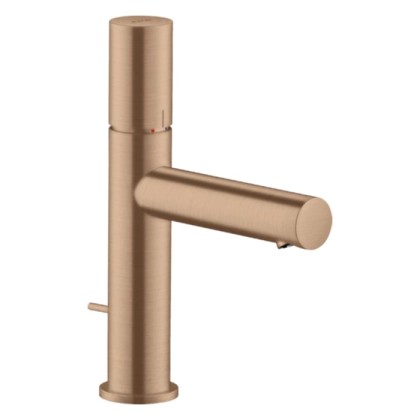 Axor Uno Смеситель для раковины 110, Zero, на 1 отв., с донным клапаном, цвет: шлифованное красное золото