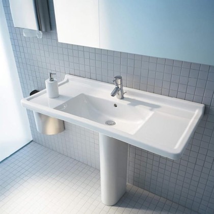 Duravit  Starck 3 Раковина 105x48 см, 1 отв., цвет: белый