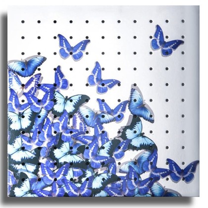 Душевая головка Bongio Tattoo, цвет: fly q - blue