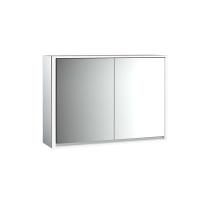 Emco Loft Зеркальный шкаф 100см., с подсветкой LED навесная модель, 2-дверки зеркальная задняя стенка