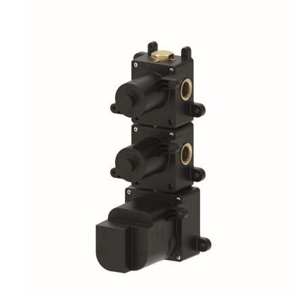 Almar Встраиваемая часть, термостата на 3 потребителя, 1 девиатор+1 вентиль