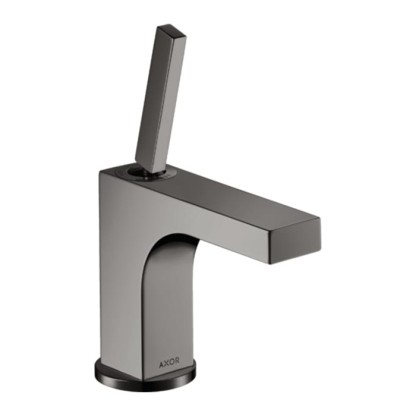 Axor Citterio Смеситель для раковины 90, на 1 отв., с донным клапаном, цвет: полированный черный хром