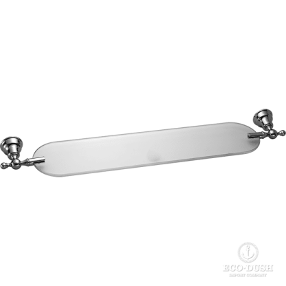 CISAL Arcana Полочка стелянная 60см, цвет: хром