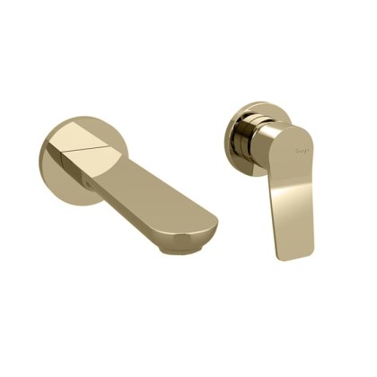 Bongio GIO2 Смеситель для раковины, встраиваемый, на 2 отв., излив 20.6см., (без встраив части 9761 ) цвет: матированный никель