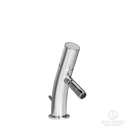 Stella Bamboo Смеситель для раковины на 1 отверстие 3224, с донным клапаном, цвет: хром