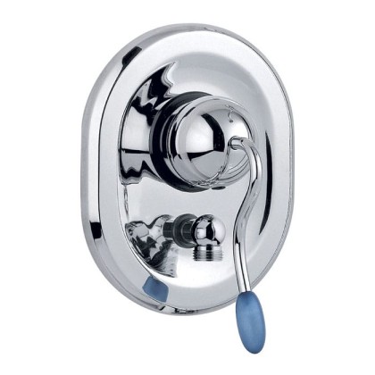 Nicolazzi Signal Наружная часть встраиваемого смесителя для душа “Unico” на 2 отверстия, цвет: хром