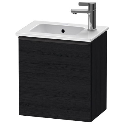 Duravit D-Neo Тумбочка подвесная 41x44x27.4см., раковина, 1 дверка, цвет: Black Oak