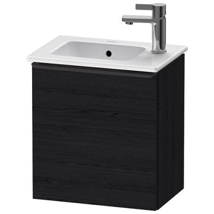 Duravit D-Neo Тумбочка подвесная 41x44x27.4см., раковина, 1 дверка, цвет: Black Oak