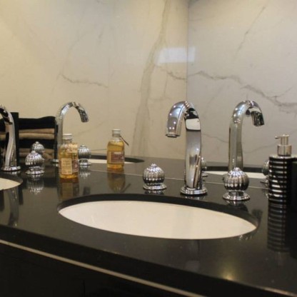 THG  Mandarine metal Смеситель для раковины на 3 отверстия, с донным клапаном, цвет: хром