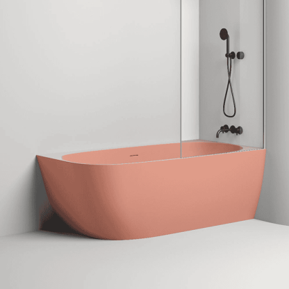 Salini Sofia Corner Right Ванна угловая 170х85х59см, Dx, с донным клапаном, "Up&Down", сифон, слив-пер, материал: S-stone, цвет: RAL2012