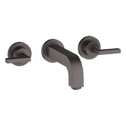 Axor Citterio Смеситель для раковины, встраиваемый, излив: 16.2см., ручка: рычаг, цвет: шлифованный черный хром