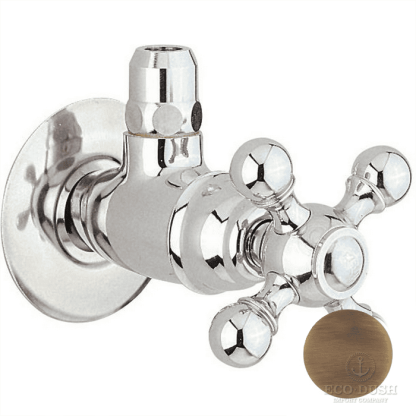 CISAL Угловой вентиль 1/2", цвет: бронза