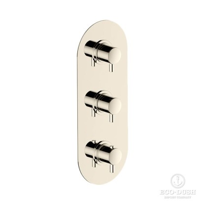 Cisal Less Смеситель для ванны/душа, встраиваемый, термостатический, цвет: Nichel Spazzolato