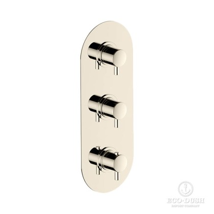 Cisal Less Смеситель для ванны/душа, встраиваемый, термостатический, цвет: Nichel Spazzolato