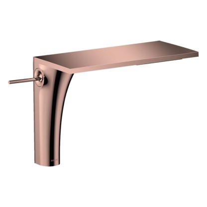 Axor Massaud Смеситель для раковины 220, на 1 отв., высокий, цвет: полированное красное золото