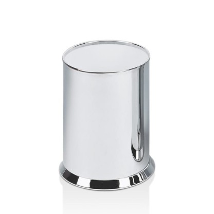 Decor Walther DW 35 Корзина для бумаги 21xh25см, напольная, цвет: хром