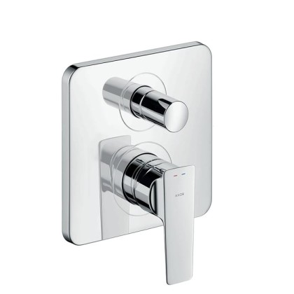 Axor Citterio E Встраиваемый смеситель для ванны однорычажный, внешняя часть, цвет: хром