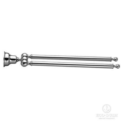 CISAL Arcana Полотенцедержатель двойной 38.6см., цвет: хром