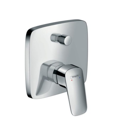 Hansgrohe Logis Смеситель для ванны, однорычажный, встраиваемый, внешняя часть, цвет: хром