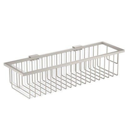 Decor Walther WA WND2 Корзина универсальная 40x12.5x9см для душа, подвесная, цвет: никель сатинированный