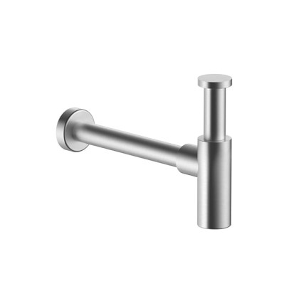 Fantini Nostromo Сифон для раковины и биде, цвет: Матовая натуральная сталь