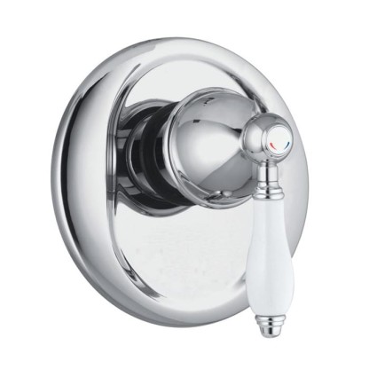 Fima Carlo Frattini Herend F5409X1CR Однорычажный смеситель для ванны и душа, на 1 источник, встраиваемый, цвет: хром