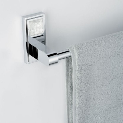 THG Masque de Femme m?tal lisse Полотенцедержатель 60см, подвесной, цвет: хром