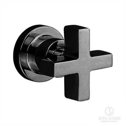 CISAL Barcelona Запорный вентиль 3/4", цвет: черный матовый