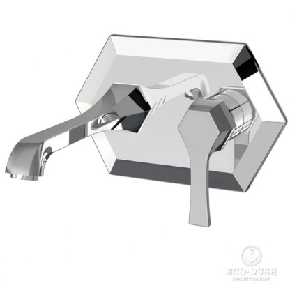 CISAL Cherie Смеситель однорычажный для раковины из стены,излив 212 мм, цвет: хром